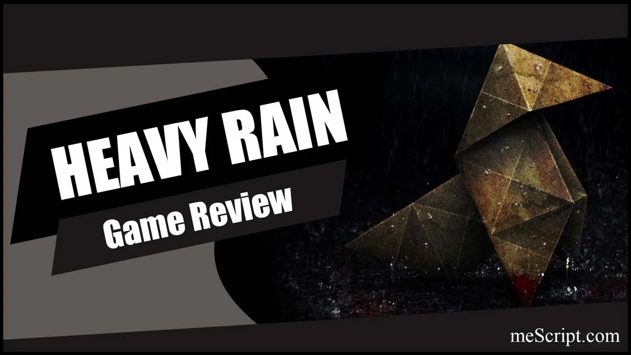 รีวิวเกม Heavy Rain เหตุฆาตกรรมในวันฝนตกหนัก