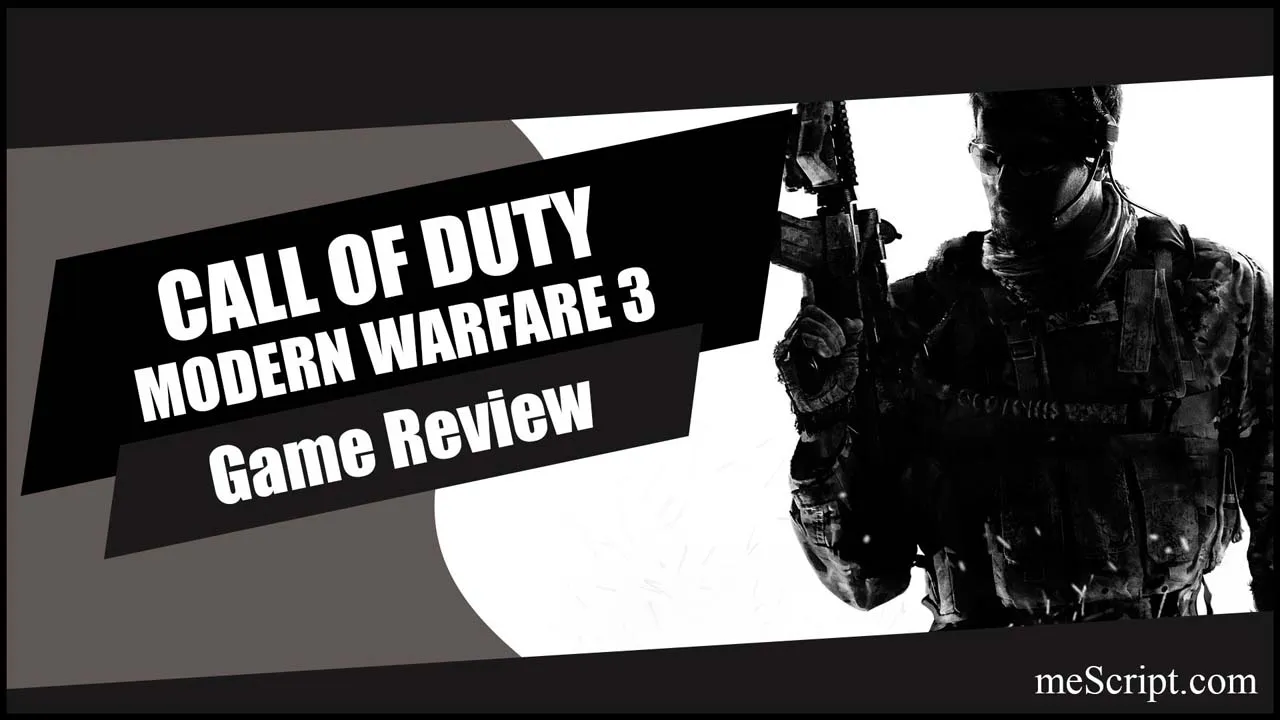 รีวิวเกม Call of Duty: Modern Warfare 3 จุดจบมาคารอฟ
